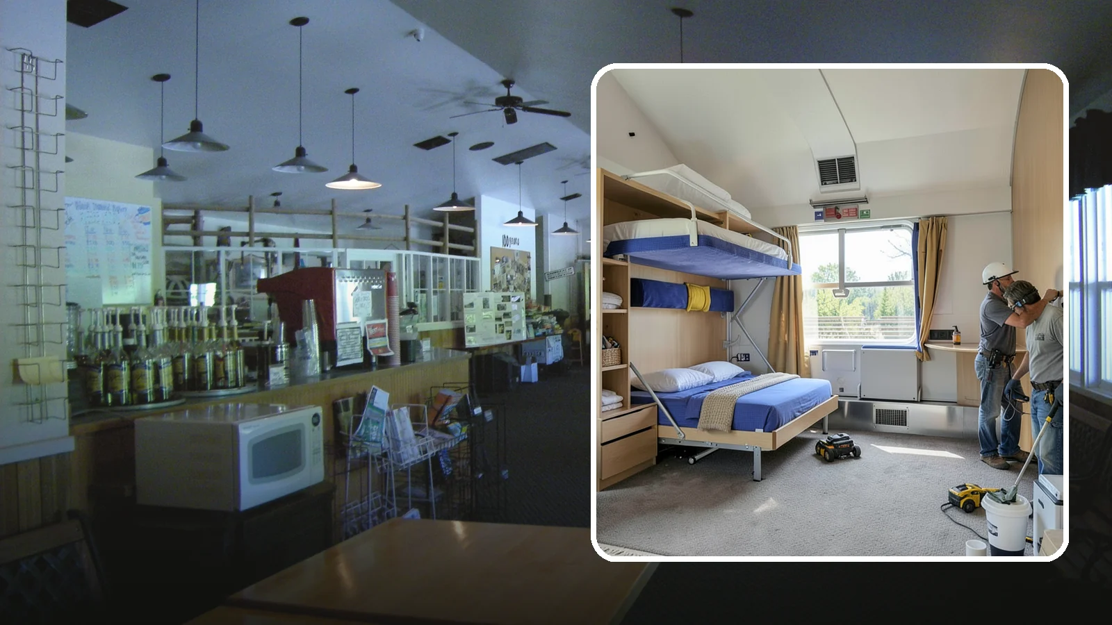 Murphy Bed Installation in Black Diamond, King County, WA - We install custom Murphy beds that reclaim floor space for guest rooms, offices, and multipurpose areas.
