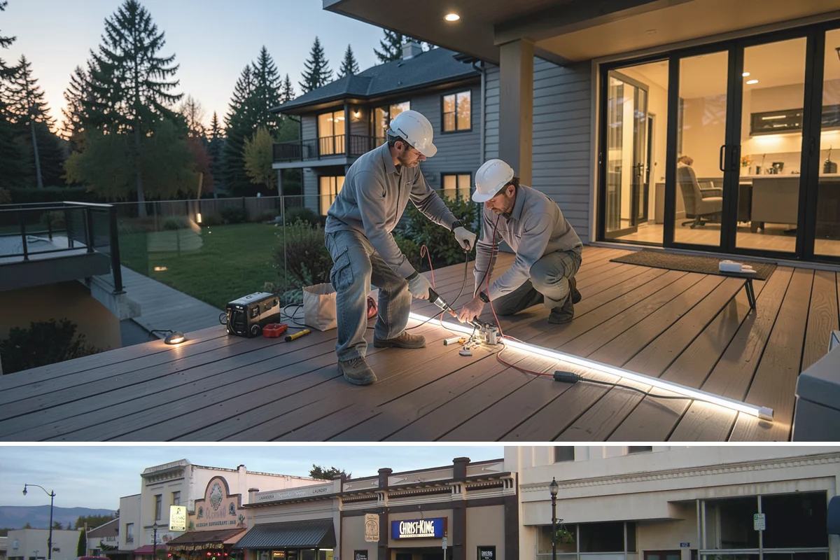 Murphy Bed Installation in Burlington, Skagit County, WA - This interior installation fits any time of year and is a practical choice during rainy PNW months.