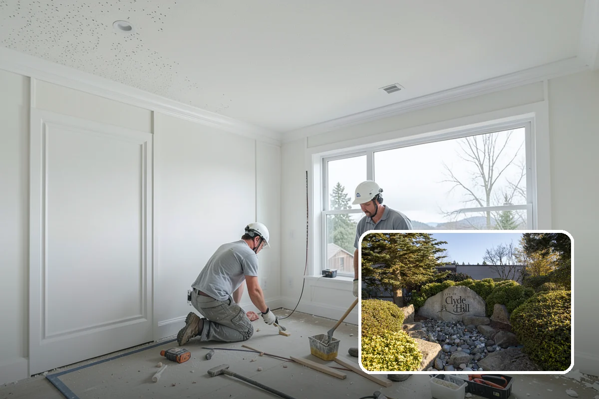Murphy Bed Installation in Clyde Hill, King County, WA - A room that serves double duty for guests and daily life