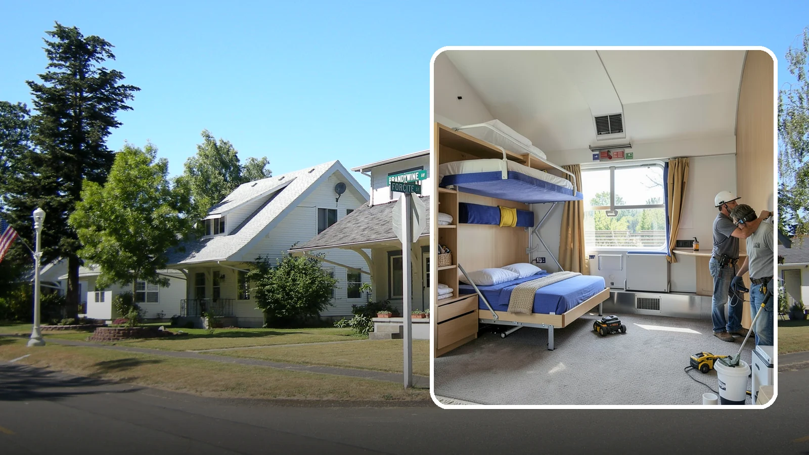 Murphy Bed Installation in DuPont, Pierce County, WA - We install custom Murphy beds that reclaim floor space for guest rooms, offices, and multipurpose areas.