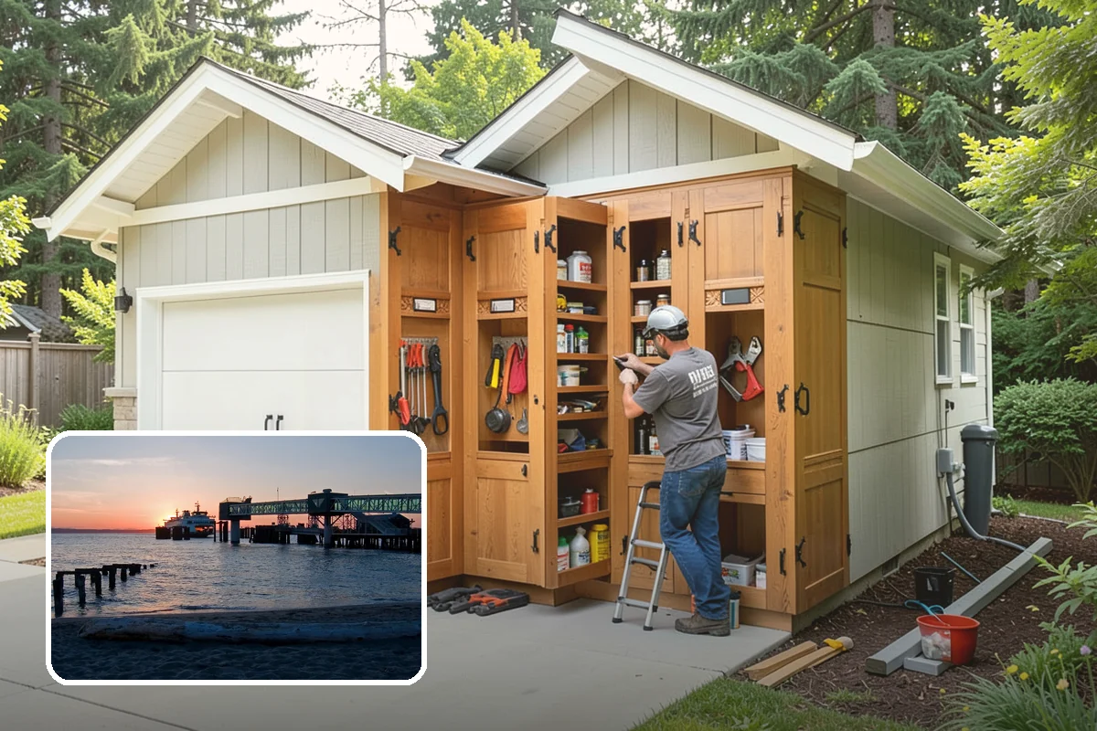 Murphy Bed Installation in Edmonds, Snohomish County, WA - A room that serves double duty for guests and daily life