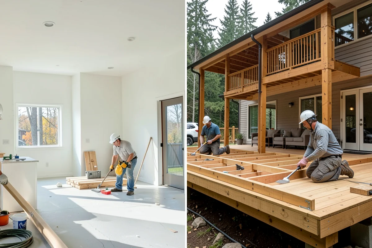 Murphy Bed Installation in Federal Way, King County, WA - Assess the room, wall framing, and desired configuration