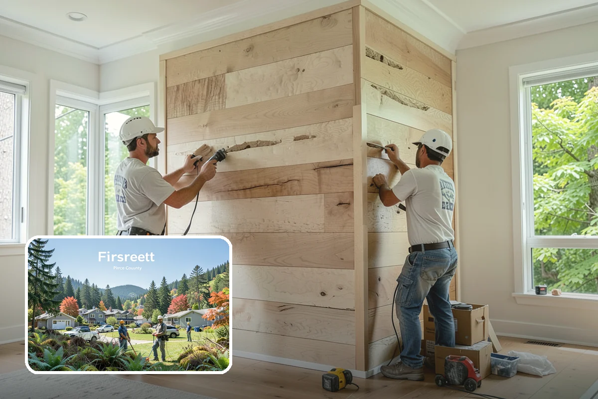 Murphy Bed Installation in Fircrest, Pierce County, WA - A room that serves double duty for guests and daily life