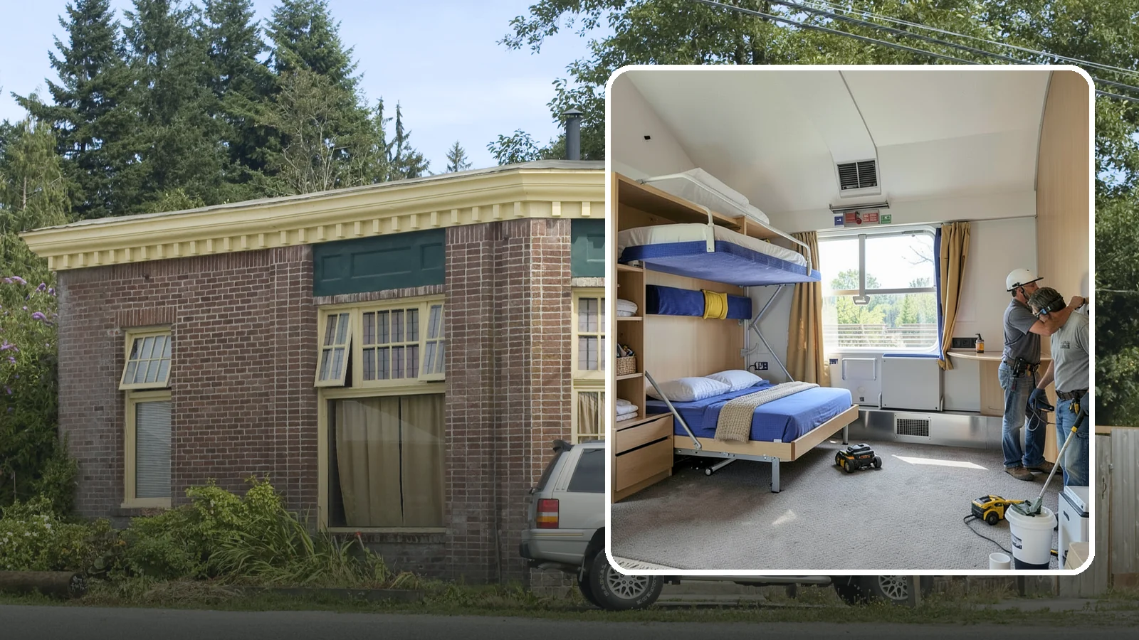 Murphy Bed Installation in Hamilton, Skagit County, WA - We install custom Murphy beds that reclaim floor space for guest rooms, offices, and multipurpose areas.