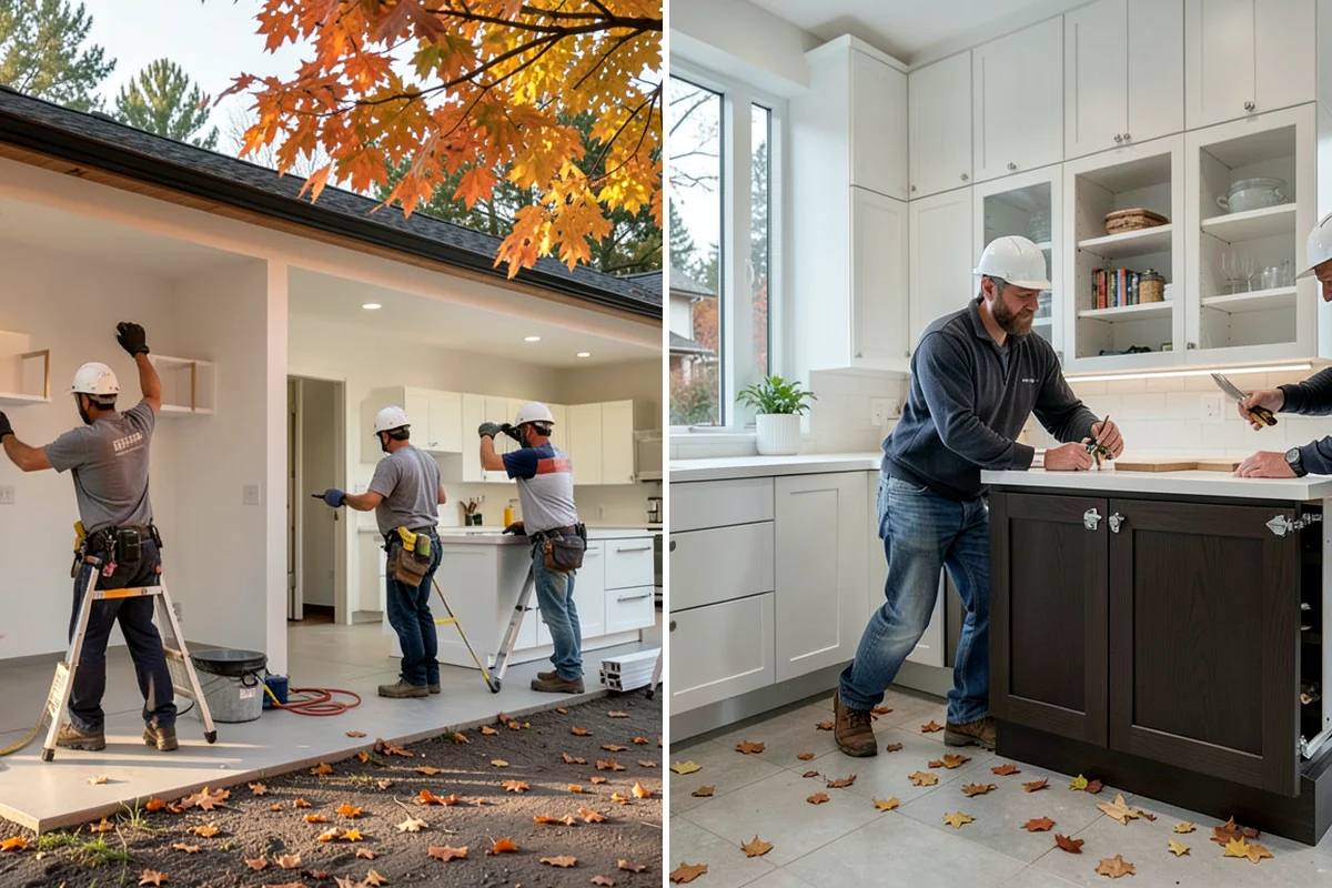 Murphy Bed Installation in Lake Forest Park, King County, WA - Assess the room, wall framing, and desired configuration