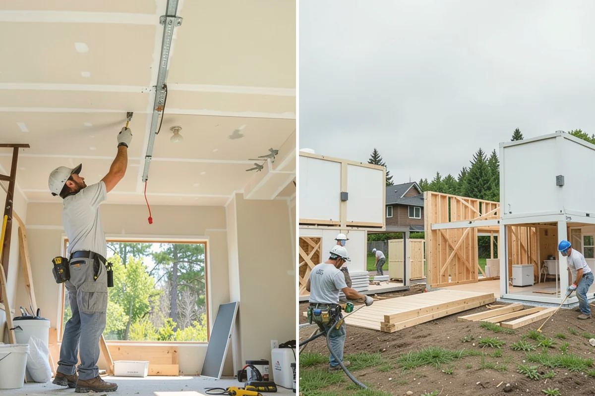 Murphy Bed Installation in Langley, Island County, WA - Assess the room, wall framing, and desired configuration