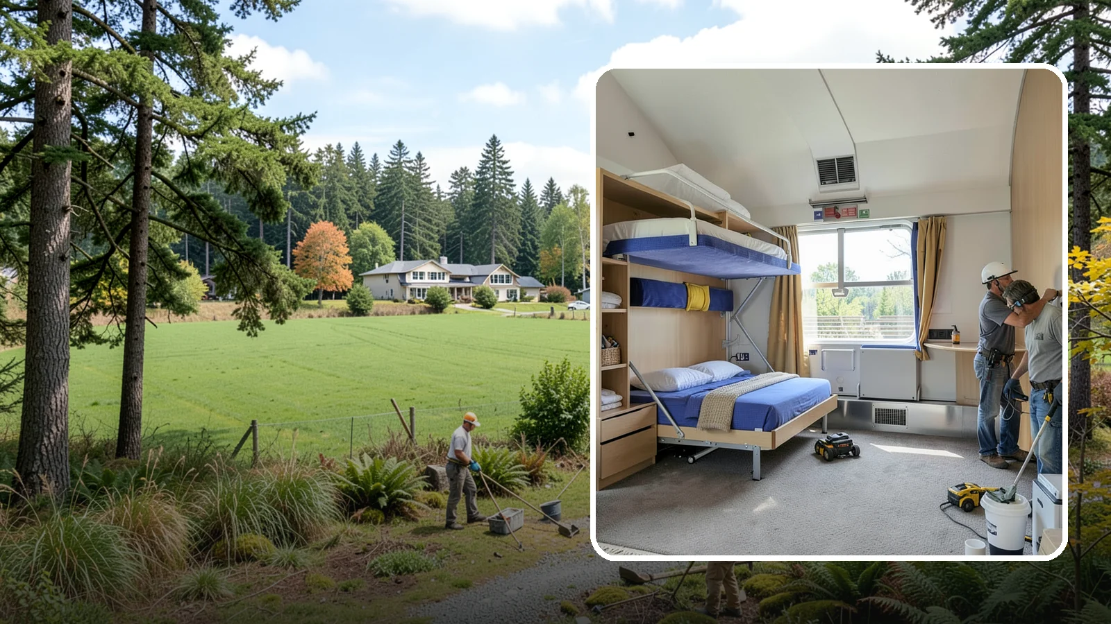 Murphy Bed Installation in Lyman, Skagit County, WA - We install custom Murphy beds that reclaim floor space for guest rooms, offices, and multipurpose areas.