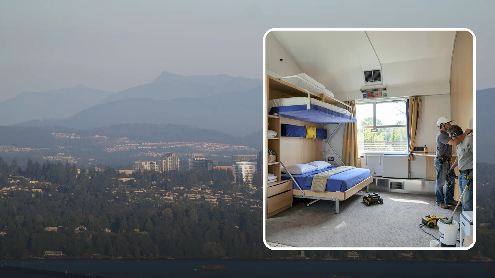 Murphy Bed Installation in Medina, King County, WA - We install custom Murphy beds that reclaim floor space for guest rooms, offices, and multipurpose areas.