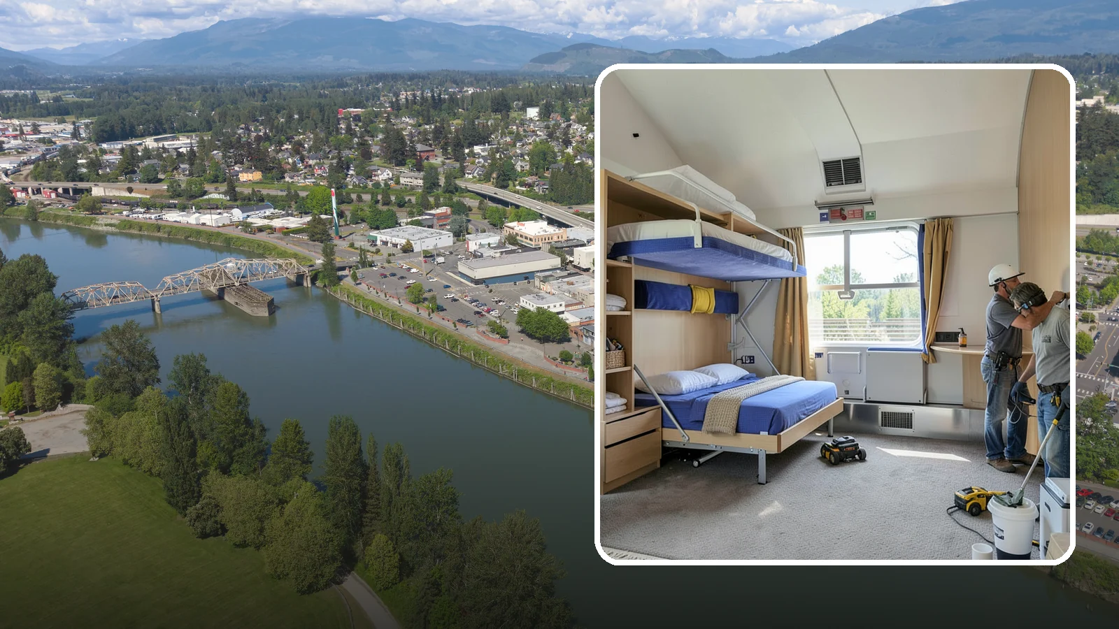 Murphy Bed Installation in Mount Vernon, Skagit County, WA - We install custom Murphy beds that reclaim floor space for guest rooms, offices, and multipurpose areas.