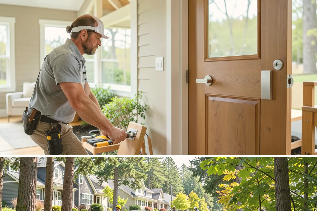 Murphy Bed Installation in Normandy Park, King County, WA - This interior installation fits any time of year and is a practical choice during rainy PNW months.