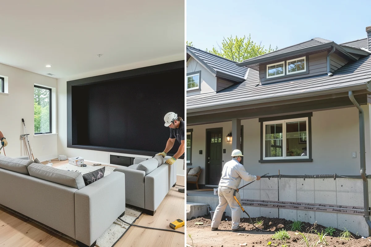 Murphy Bed Installation in North Bend, King County, WA - Assess the room, wall framing, and desired configuration