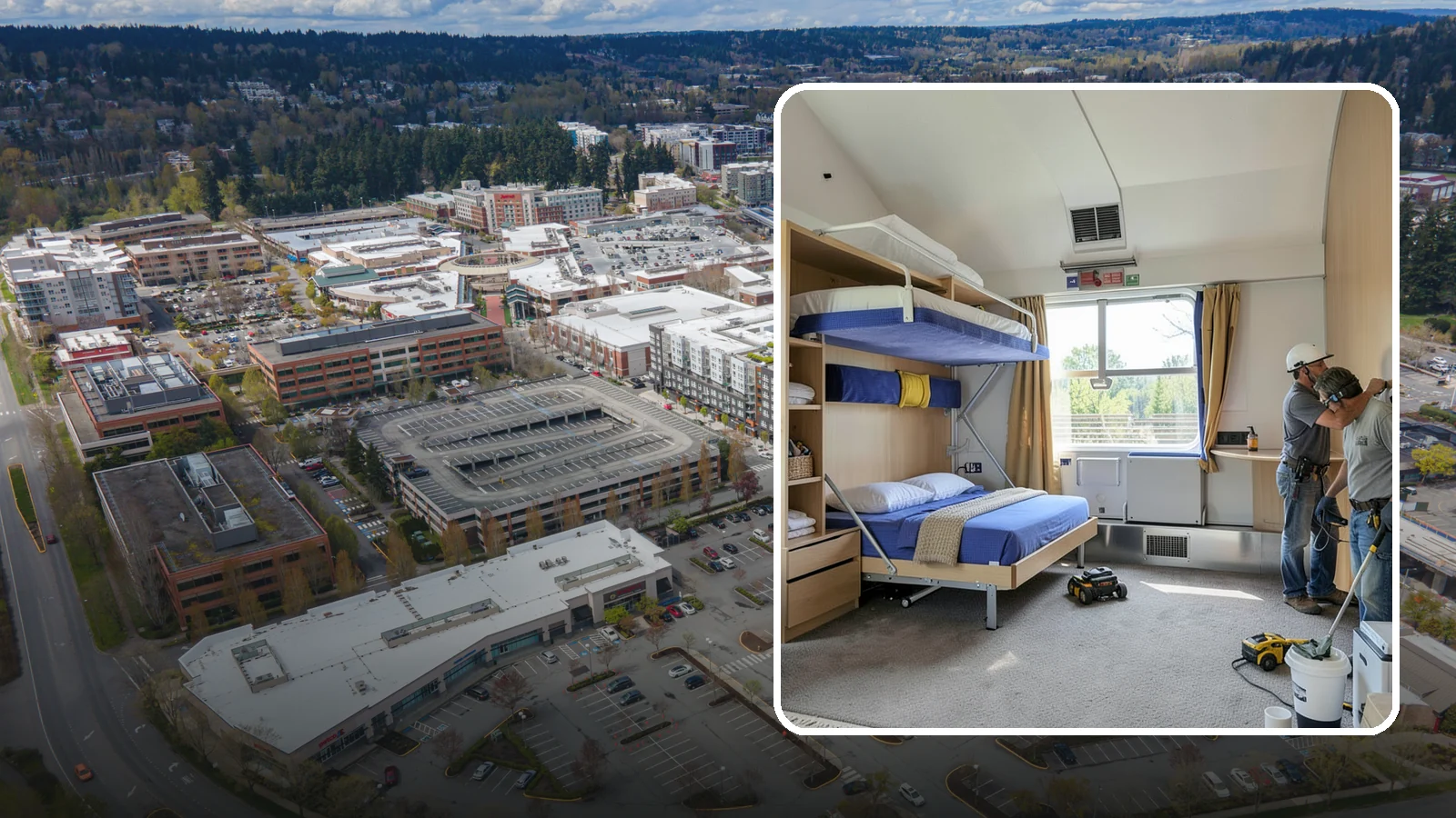 Murphy Bed Installation in Redmond, King County, WA - We install custom Murphy beds that reclaim floor space for guest rooms, offices, and multipurpose areas.