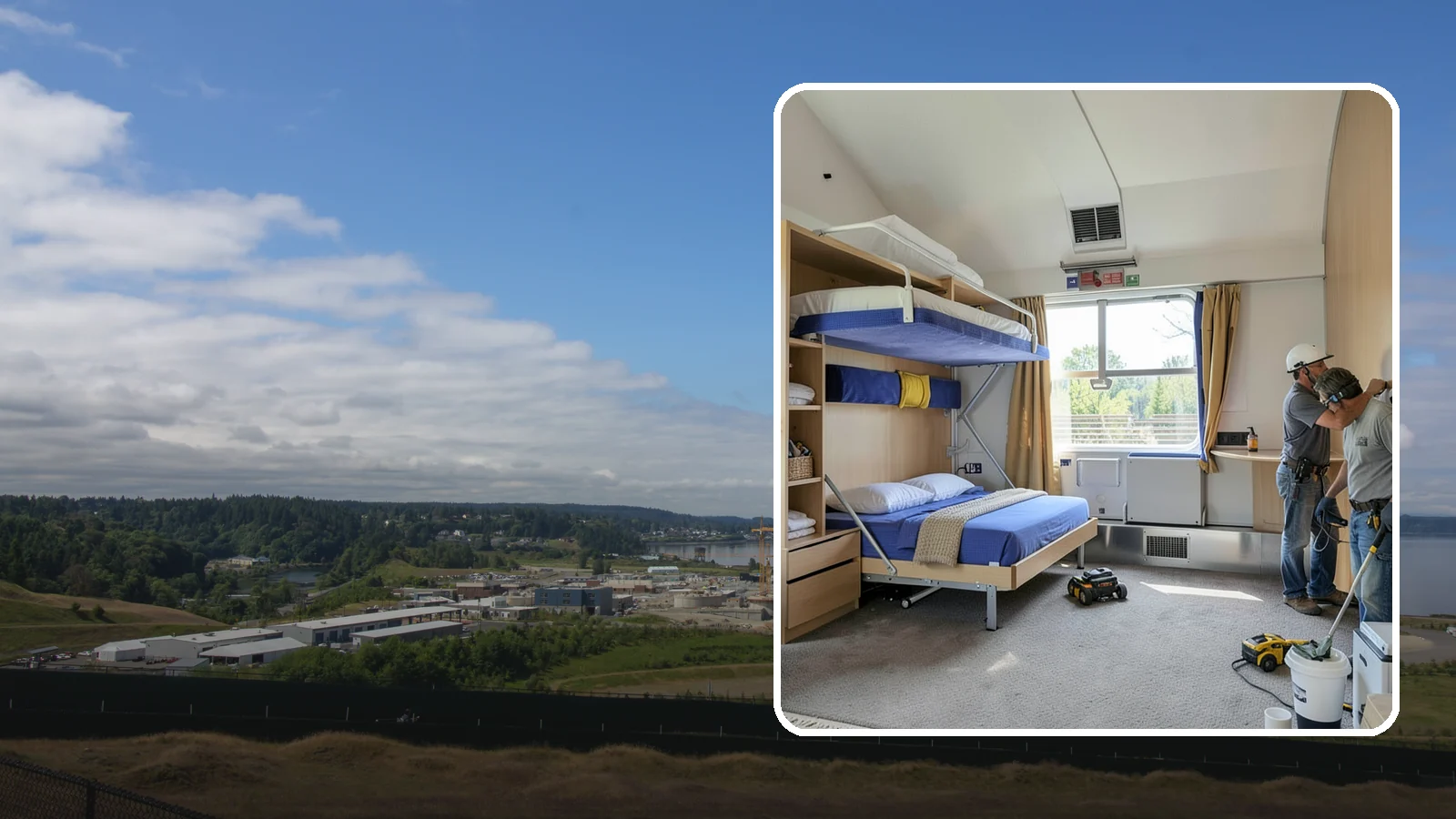 Murphy Bed Installation in University Place, Pierce County, WA - We install custom Murphy beds that reclaim floor space for guest rooms, offices, and multipurpose areas.