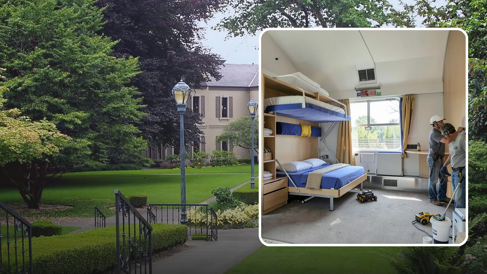 Murphy Bed Installation in Woodinville, King County, WA - We install custom Murphy beds that reclaim floor space for guest rooms, offices, and multipurpose areas.