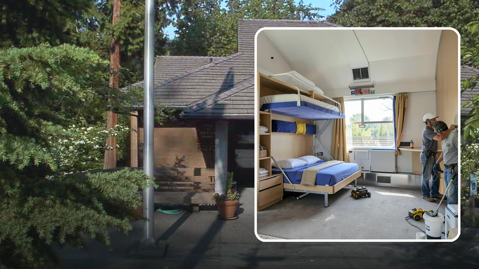 Murphy Bed Installation in Yarrow Point, King County, WA - We install custom Murphy beds that reclaim floor space for guest rooms, offices, and multipurpose areas.