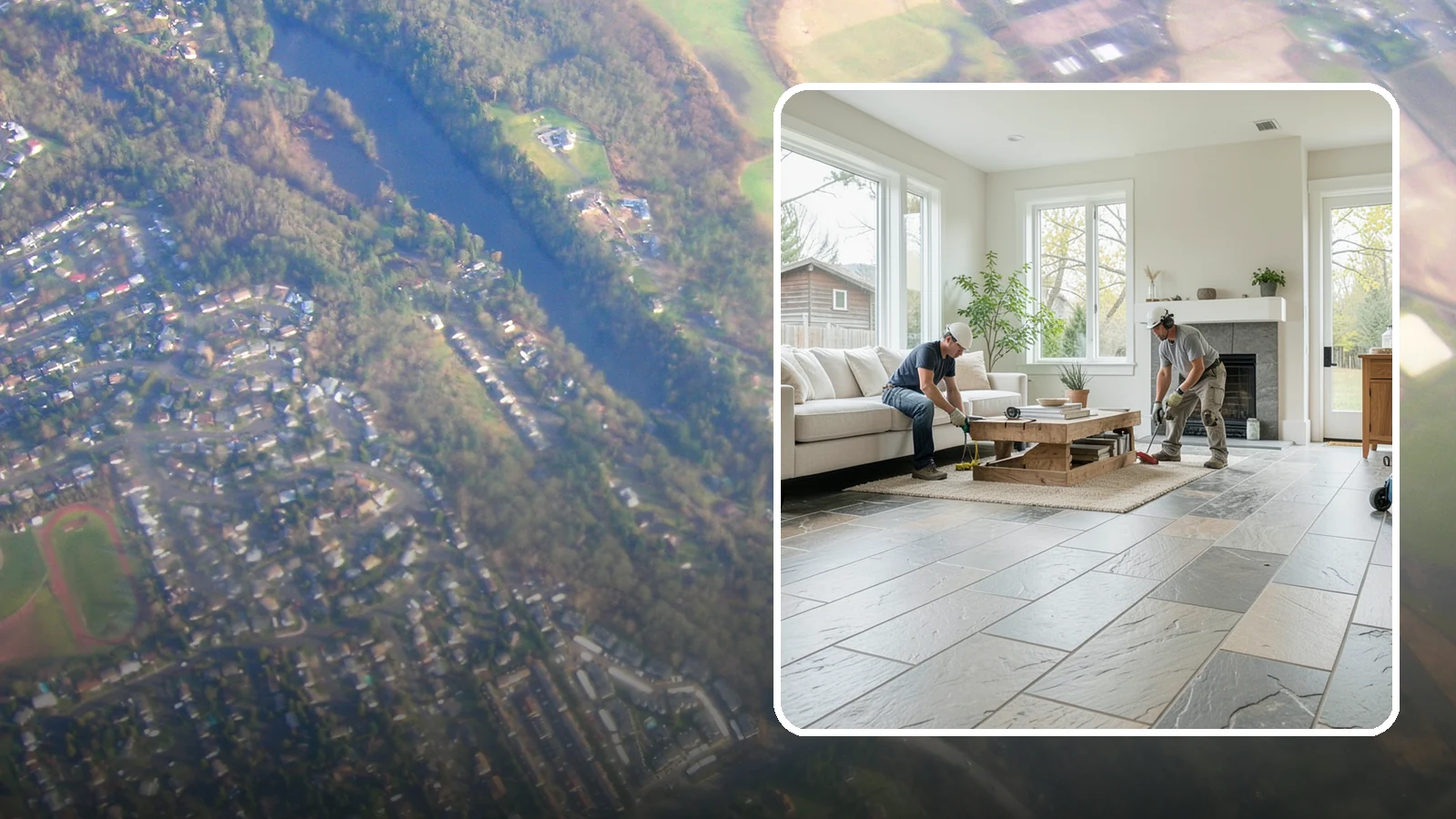 Natural Stone Flooring in Algona, King County, WA - Natural stone flooring that lends organic texture and one-of-a-kind character to premium living spaces.