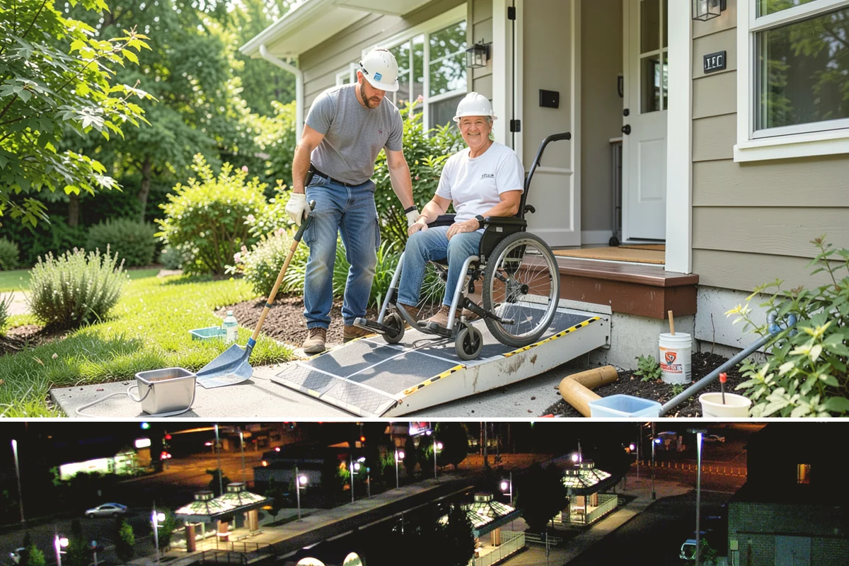 Natural Stone Flooring in Auburn, King County, WA - Natural stone is installed indoors year-round, though drier months ease the handling and staging of heavy stone slabs.
