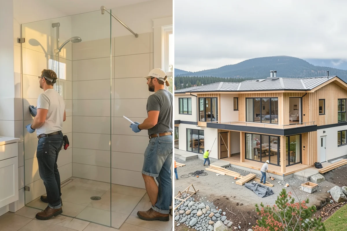 Natural Stone Flooring in Black Diamond, King County, WA - Select and sequence stone for consistent tone