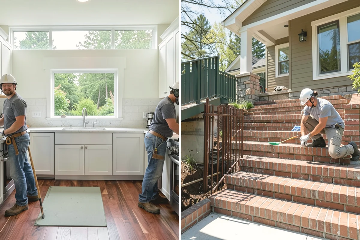 Natural Stone Flooring in Carnation, King County, WA - Select and sequence stone for consistent tone