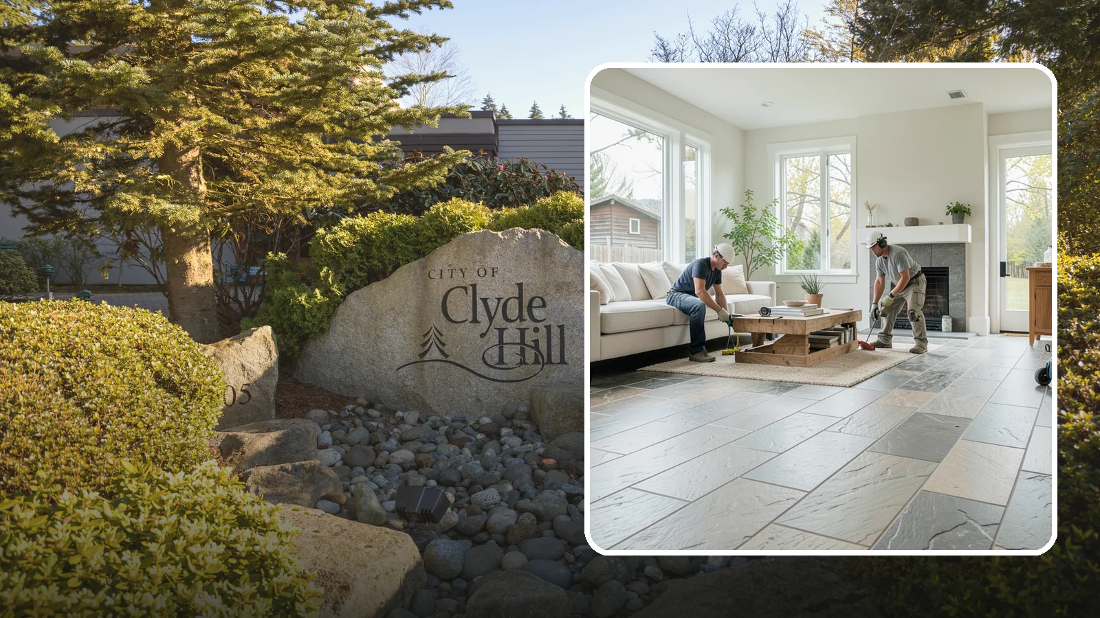 Natural Stone Flooring in Clyde Hill, King County, WA - Natural stone flooring that lends organic texture and one-of-a-kind character to premium living spaces.