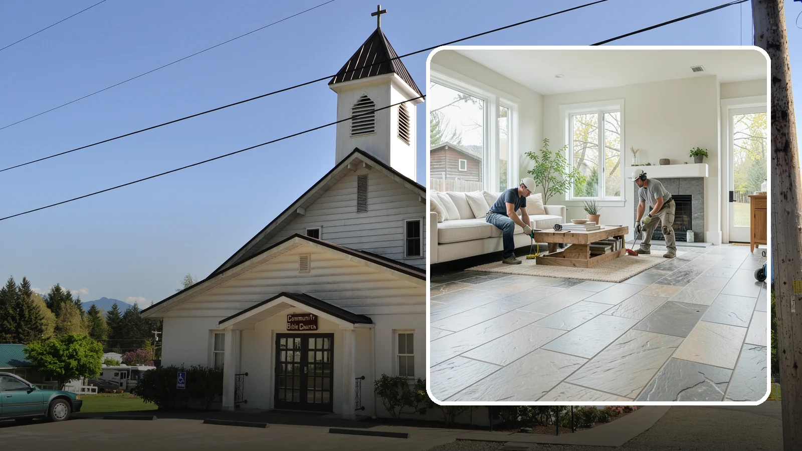 Natural Stone Flooring in Concrete, Skagit County, WA - Natural stone flooring that lends organic texture and one-of-a-kind character to premium living spaces.