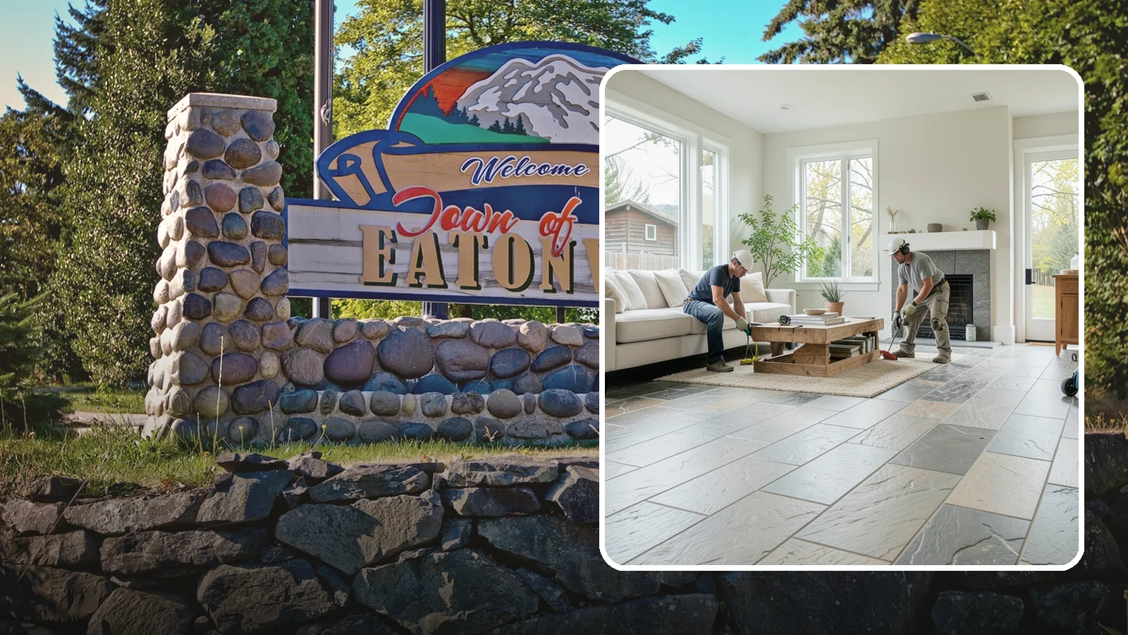 Natural Stone Flooring in Eatonville, Pierce County, WA - Natural stone flooring that lends organic texture and one-of-a-kind character to premium living spaces.