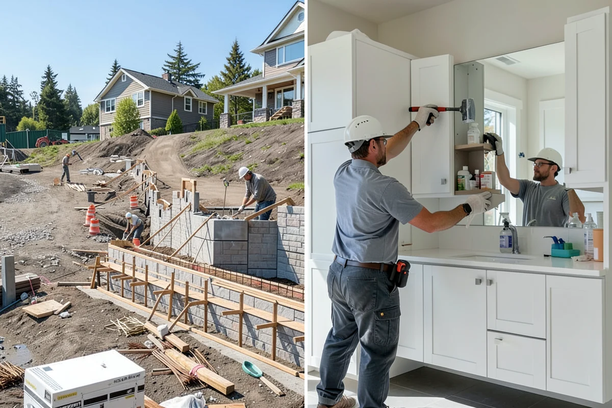 Natural Stone Flooring in Enumclaw, King County, WA - Select and sequence stone for consistent tone