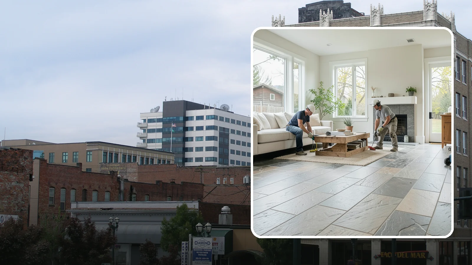 Natural Stone Flooring in Everett, Snohomish County, WA - Natural stone flooring that lends organic texture and one-of-a-kind character to premium living spaces.