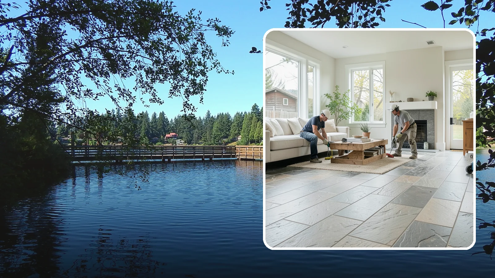 Natural Stone Flooring in Federal Way, King County, WA - Natural stone flooring that lends organic texture and one-of-a-kind character to premium living spaces.