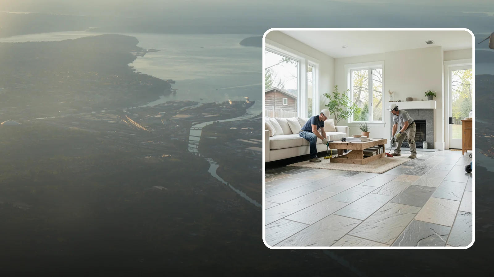 Natural Stone Flooring in Fife, Pierce County, WA - Natural stone flooring that lends organic texture and one-of-a-kind character to premium living spaces.