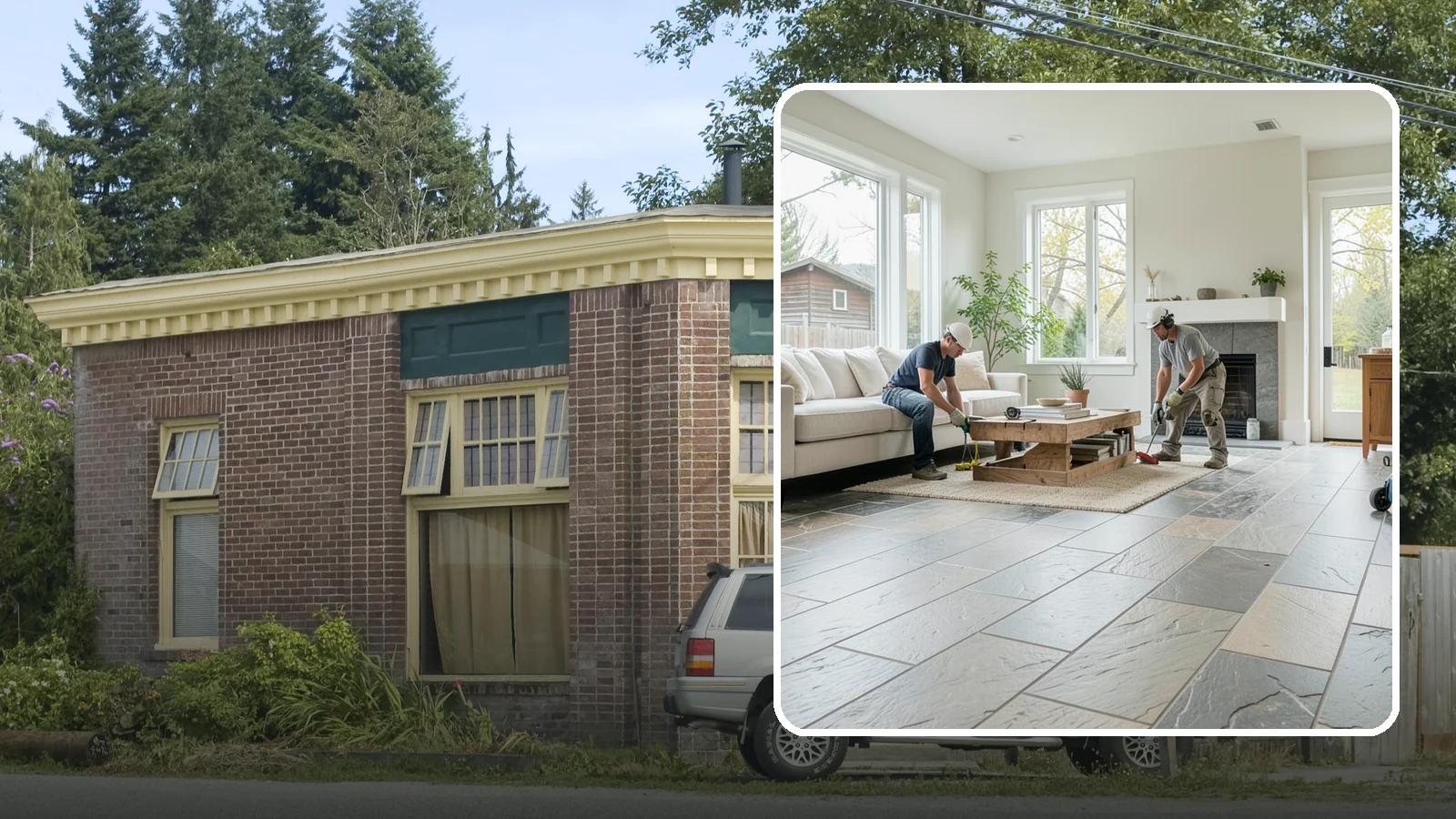 Natural Stone Flooring in Hamilton, Skagit County, WA - Natural stone flooring that lends organic texture and one-of-a-kind character to premium living spaces.