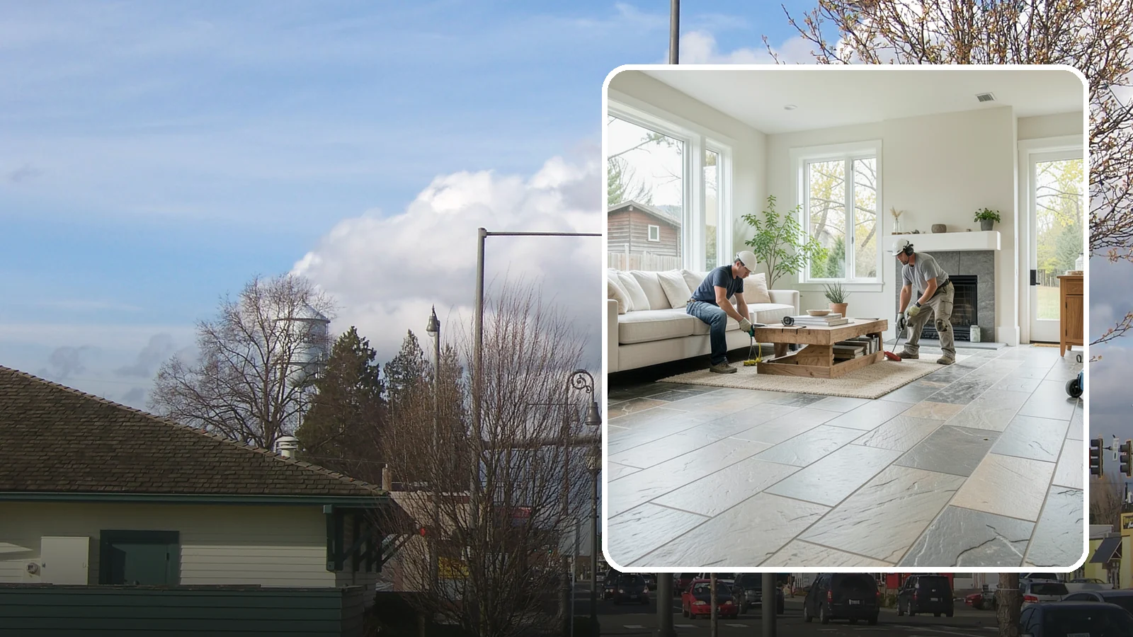 Natural Stone Flooring in Marysville, Snohomish County, WA - Natural stone flooring that lends organic texture and one-of-a-kind character to premium living spaces.