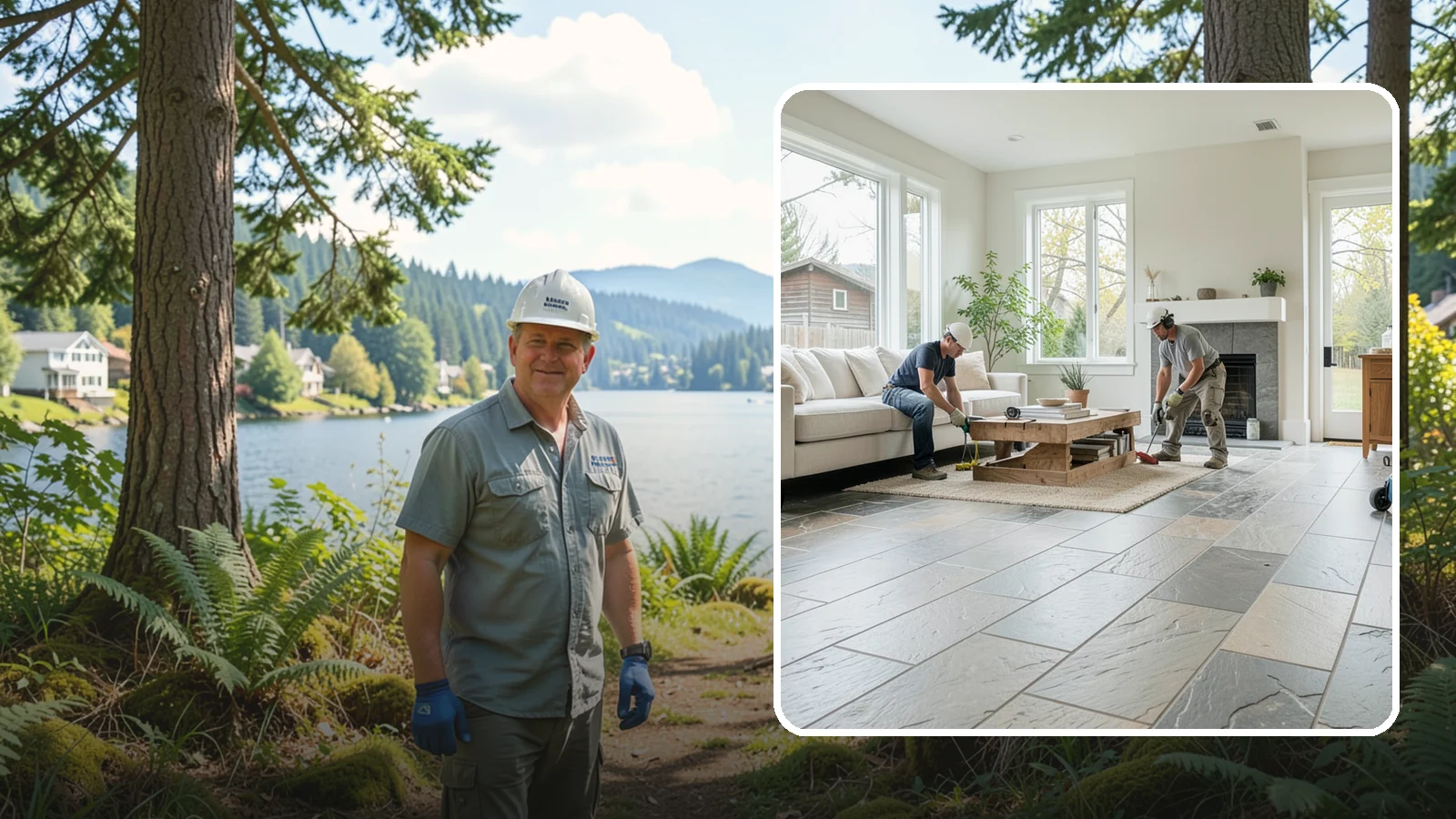 Natural Stone Flooring in Milton, King County, WA - Natural stone flooring that lends organic texture and one-of-a-kind character to premium living spaces.