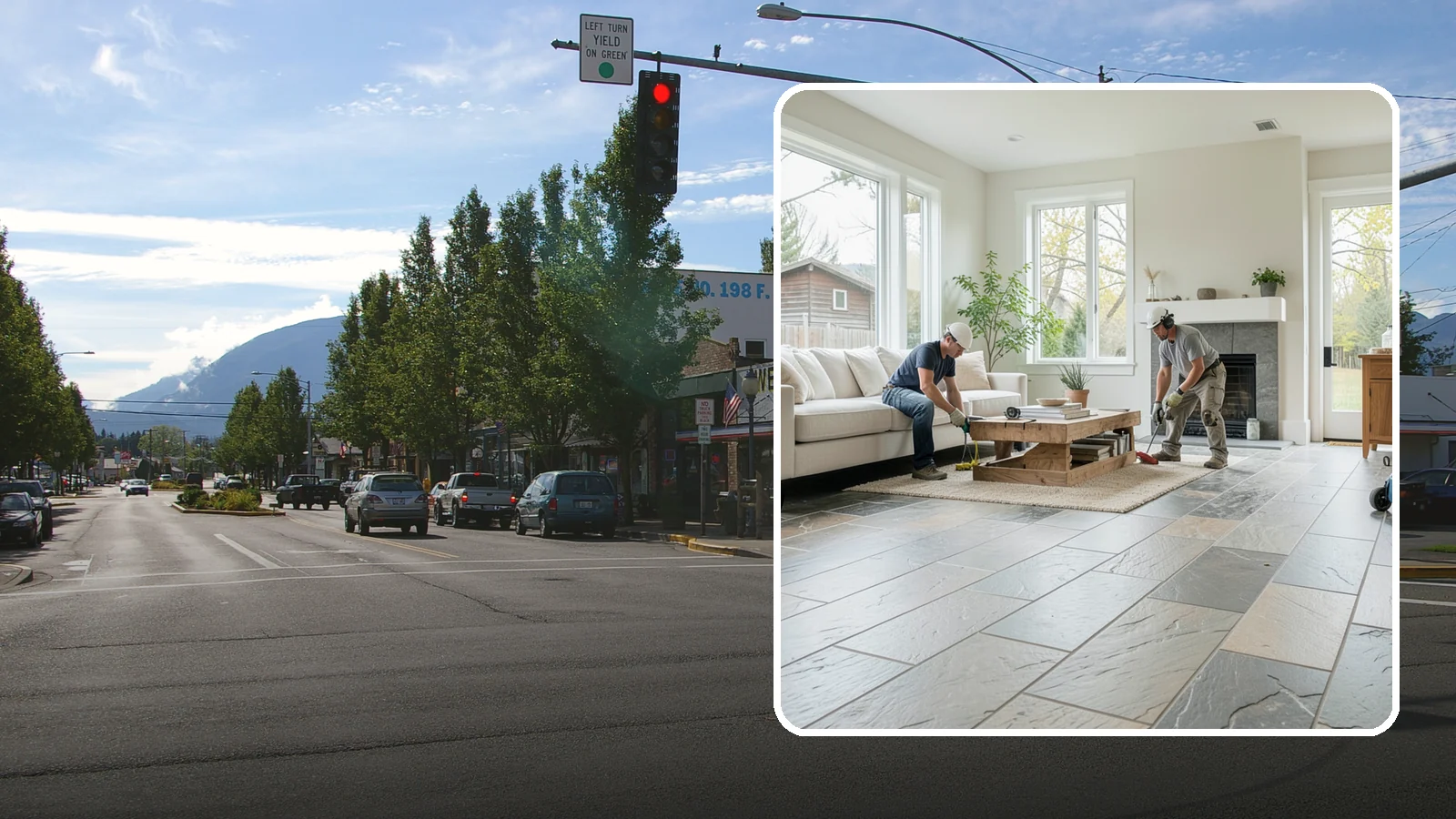 Natural Stone Flooring in North Bend, King County, WA - Natural stone flooring that lends organic texture and one-of-a-kind character to premium living spaces.