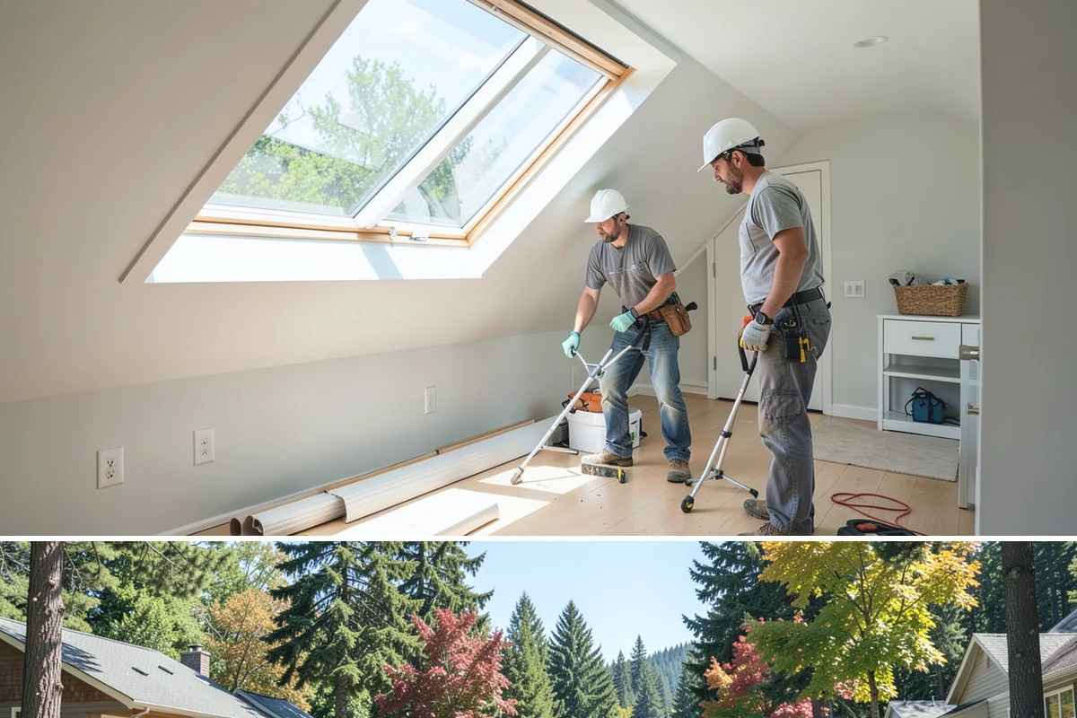 Natural Stone Flooring in Orting, Pierce County, WA - Natural stone is installed indoors year-round, though drier months ease the handling and staging of heavy stone slabs.