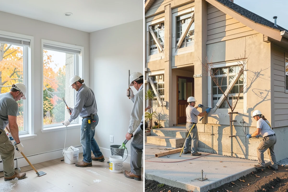 Natural Stone Flooring in Redmond, King County, WA - Select and sequence stone for consistent tone