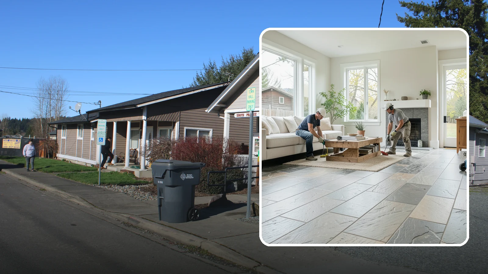 Natural Stone Flooring in South Prairie, Pierce County, WA - Natural stone flooring that lends organic texture and one-of-a-kind character to premium living spaces.