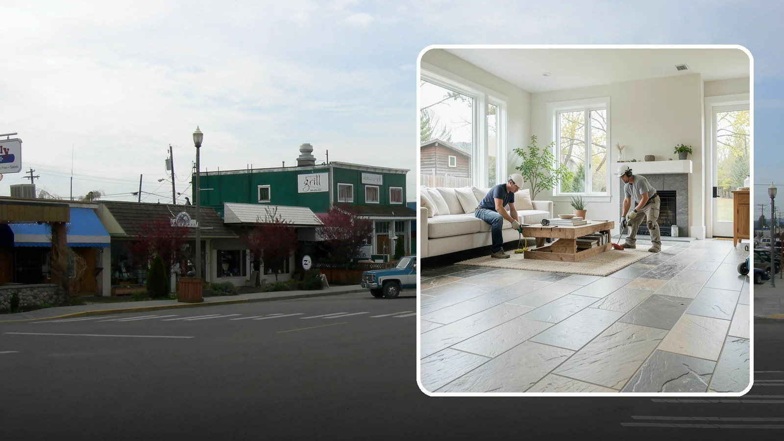 Natural Stone Flooring in Stanwood, Snohomish County, WA - Natural stone flooring that lends organic texture and one-of-a-kind character to premium living spaces.