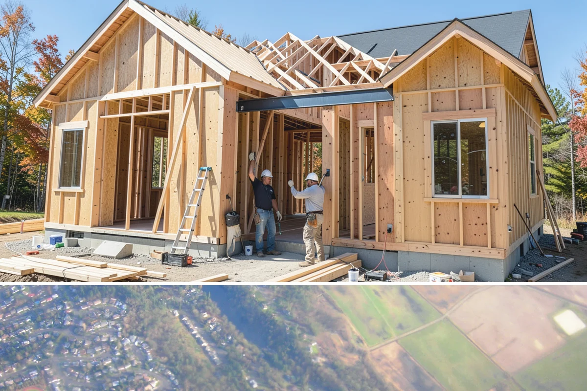 Natural Stone Retaining Wall in Algona, King County, WA - Stone setting is best done in dry conditions, so summer and early fall are the preferred windows for this detailed work.