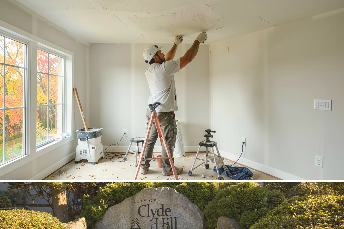 Natural Stone Retaining Wall in Clyde Hill, King County, WA - Stone setting is best done in dry conditions, so summer and early fall are the preferred windows for this detailed work.