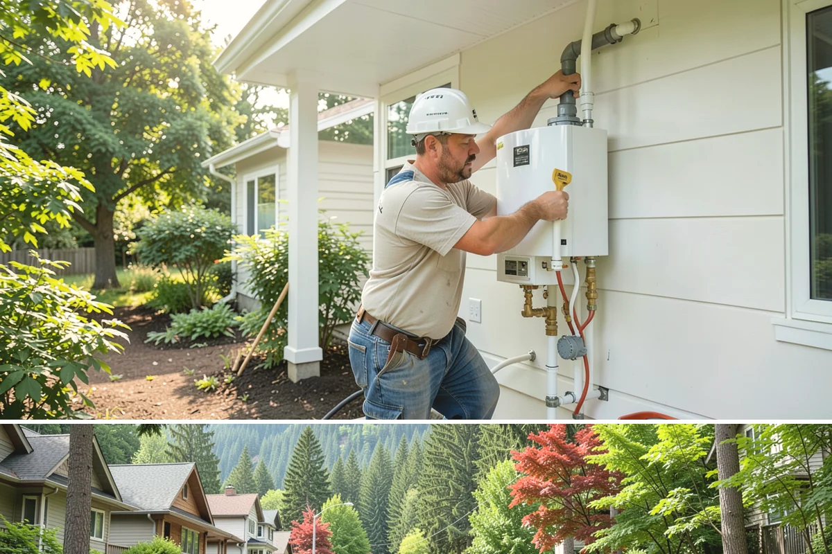 Natural Stone Retaining Wall in Darrington, Snohomish County, WA - Stone setting is best done in dry conditions, so summer and early fall are the preferred windows for this detailed work.