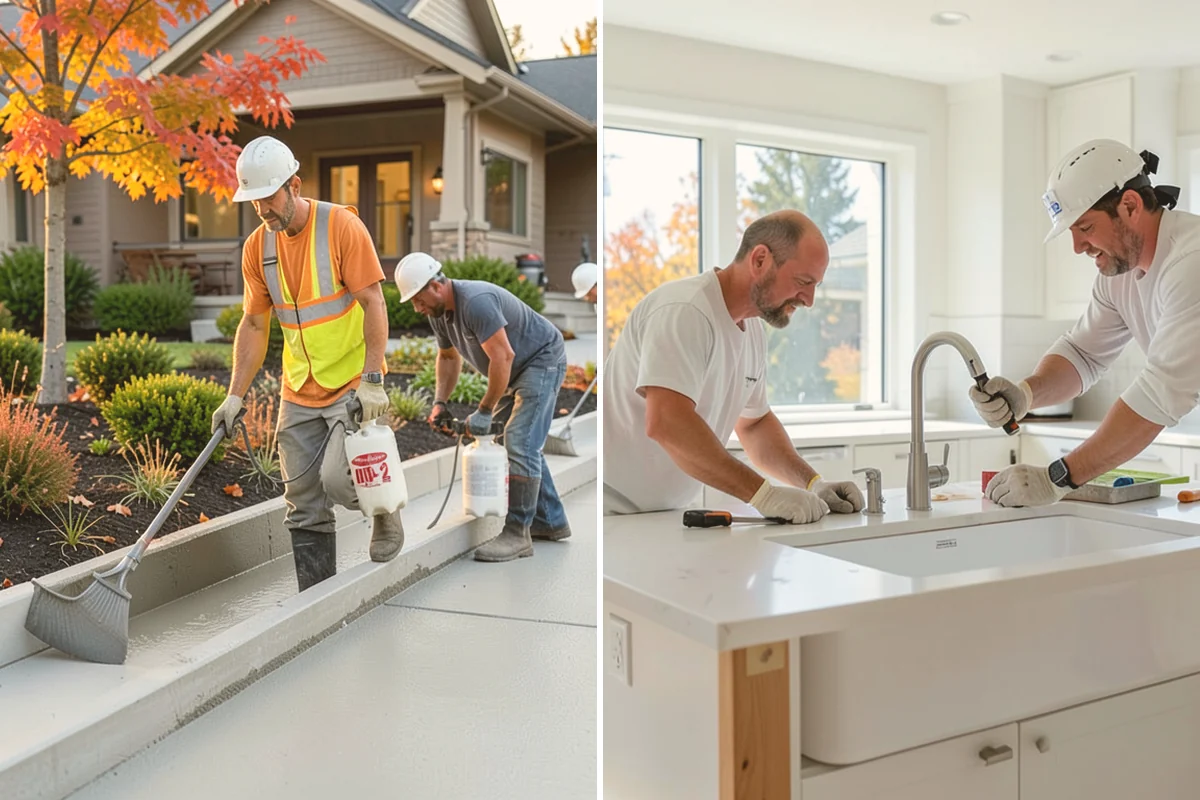 Natural Stone Retaining Wall in Orting, Pierce County, WA - Plan the wall layout, stone selection, and drainage