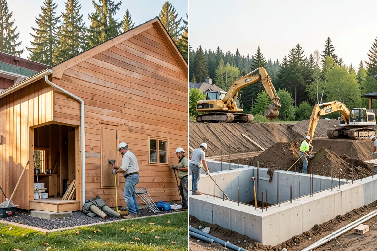 Natural Stone Retaining Wall in Pacific, King County, WA - Plan the wall layout, stone selection, and drainage