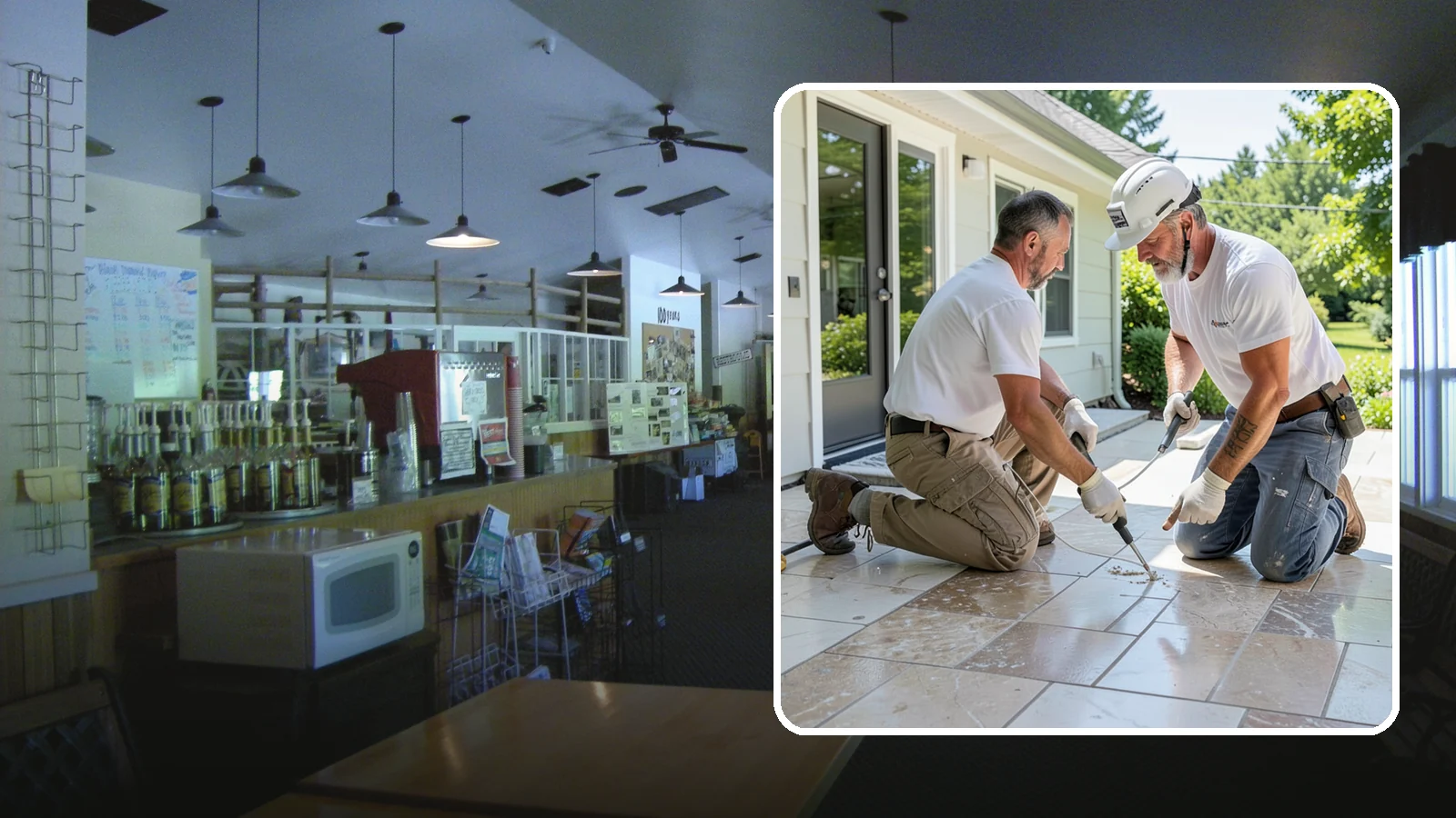Natural Stone Tile Installation in Black Diamond, King County, WA - Marble, travertine, slate, and stone tile set and sealed for lasting natural beauty.