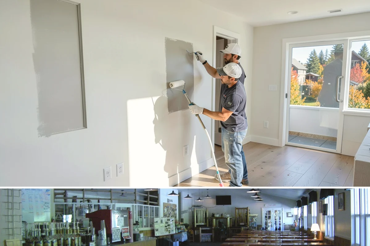 Natural Stone Tile Installation in Black Diamond, King County, WA - Stone tiling is an indoor project that can proceed year-round, sealing included, regardless of outdoor conditions.