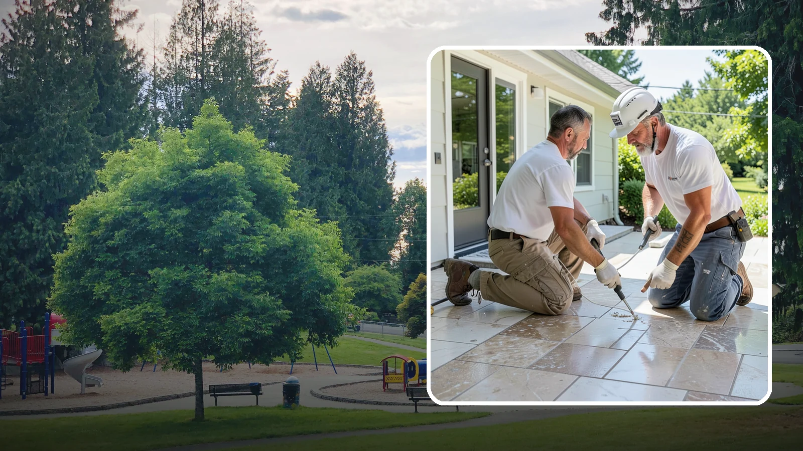 Natural Stone Tile Installation in Bonney Lake, Pierce County, WA - Marble, travertine, slate, and stone tile set and sealed for lasting natural beauty.