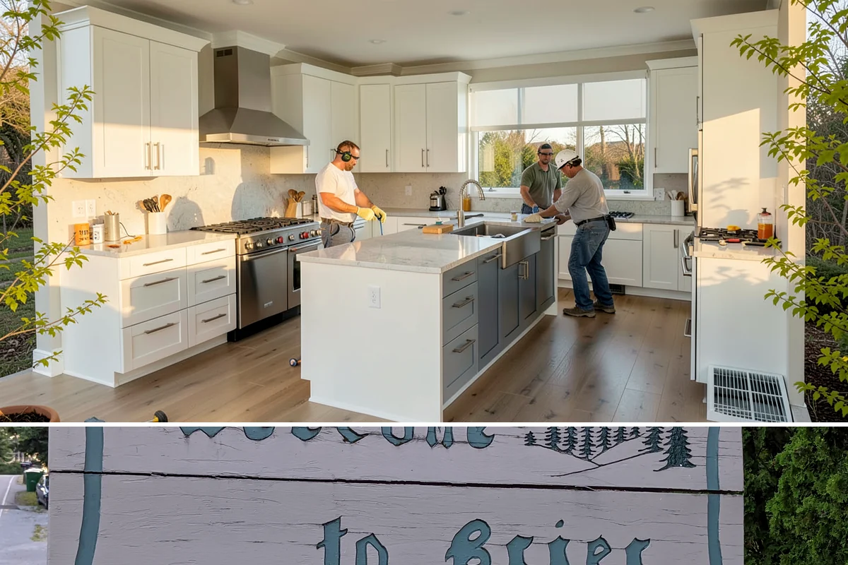 Natural Stone Tile Installation in Brier, Snohomish County, WA - Stone tiling is an indoor project that can proceed year-round, sealing included, regardless of outdoor conditions.