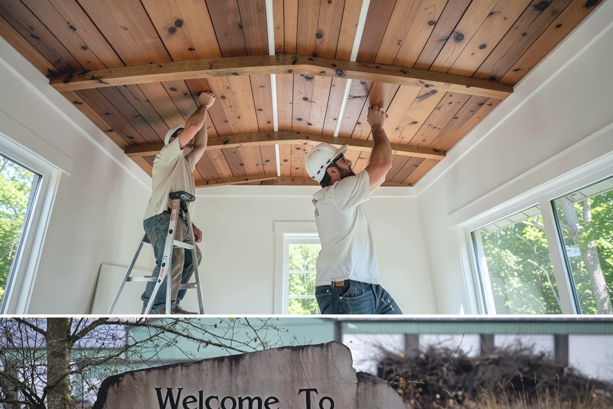 Natural Stone Tile Installation in Buckley, Pierce County, WA - Stone tiling is an indoor project that can proceed year-round, sealing included, regardless of outdoor conditions.