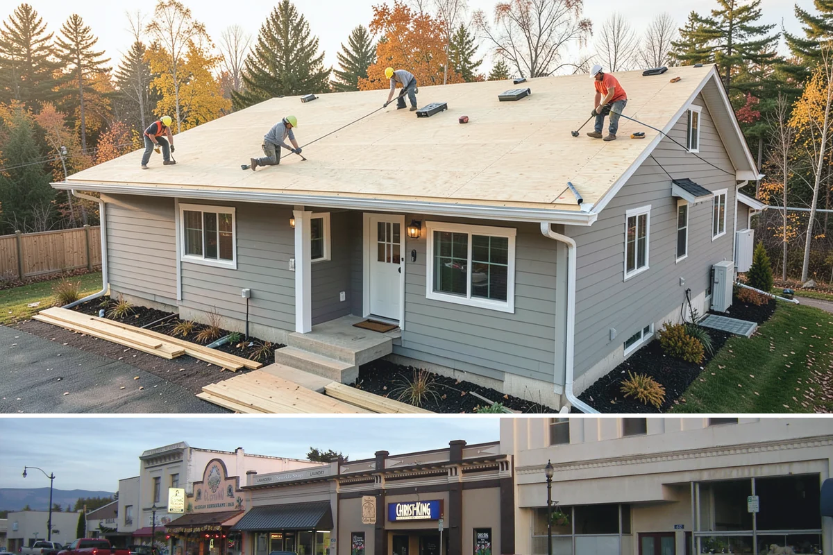 Natural Stone Tile Installation in Burlington, Skagit County, WA - Stone tiling is an indoor project that can proceed year-round, sealing included, regardless of outdoor conditions.