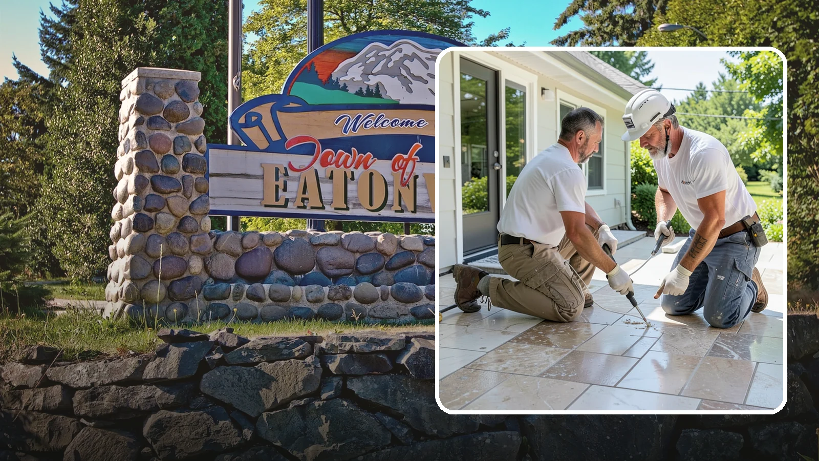 Natural Stone Tile Installation in Eatonville, Pierce County, WA - Marble, travertine, slate, and stone tile set and sealed for lasting natural beauty.